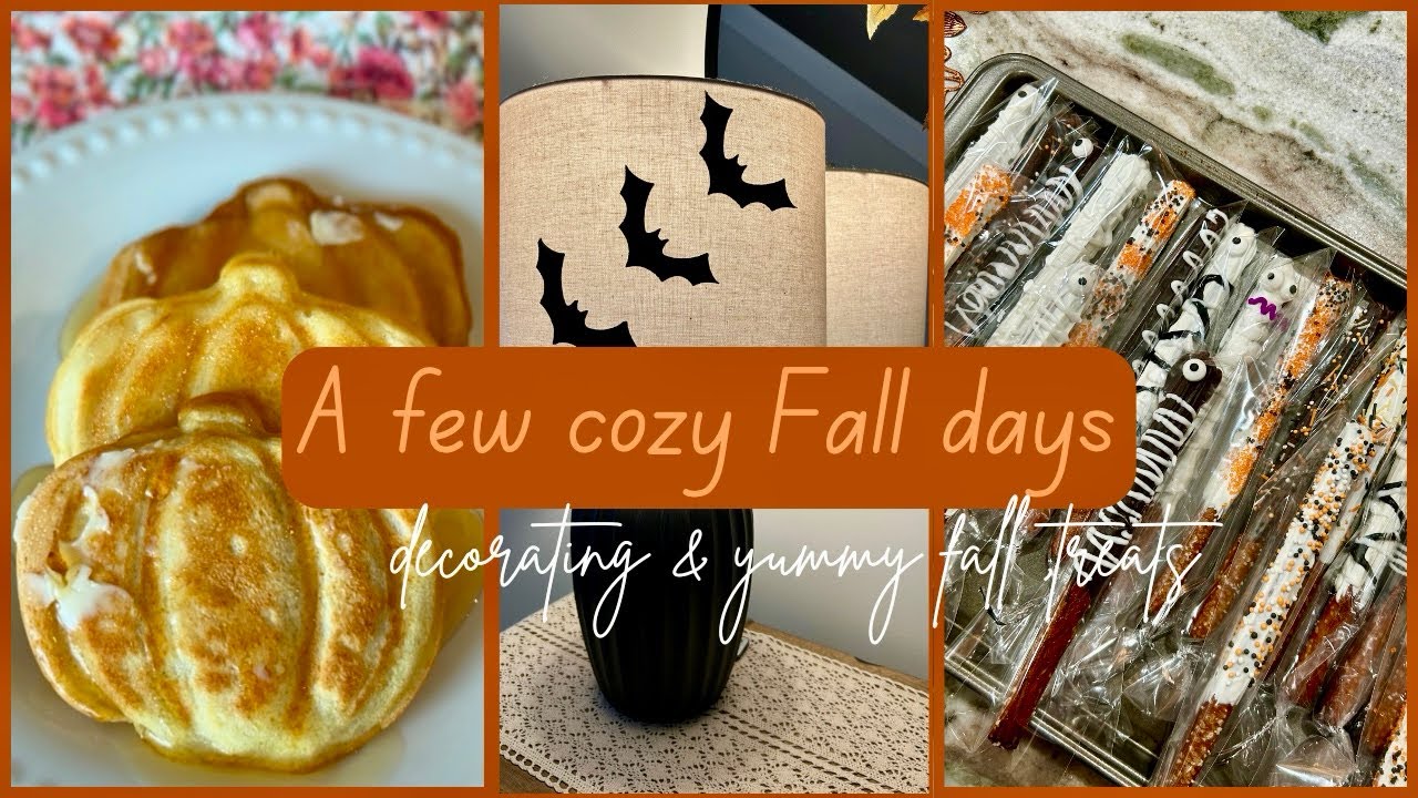FALL 2025 | COZY FALL VIBES | DECORATING & YUMMY TREATS | VLOGTOBER