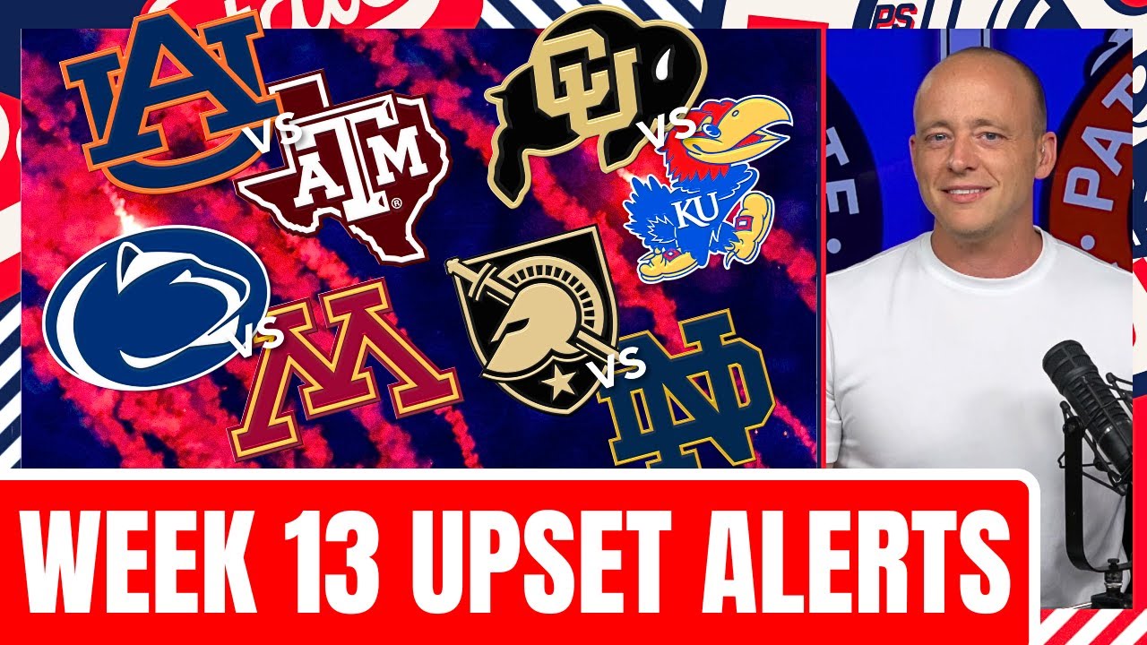 Josh Pate On CFB's Week Thirteen UPSET ALERTS