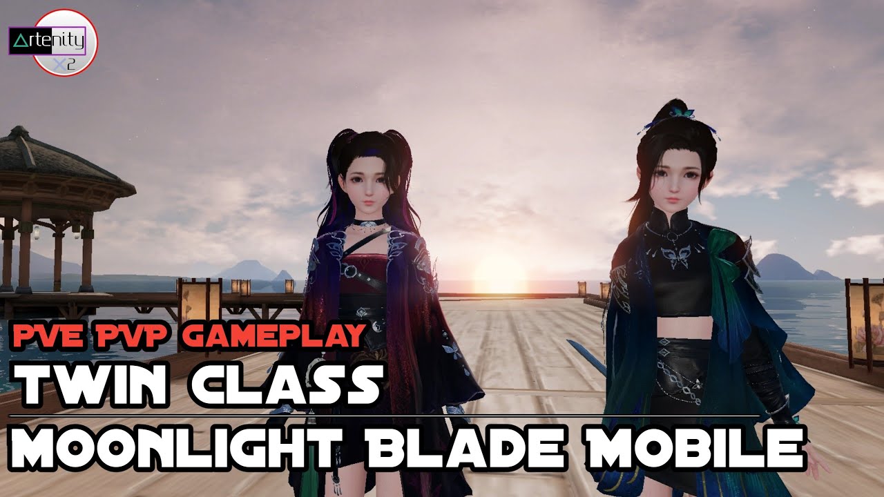 Gameplay Twin Moonlight Blade Mobile [PVE PVP Gameplay]