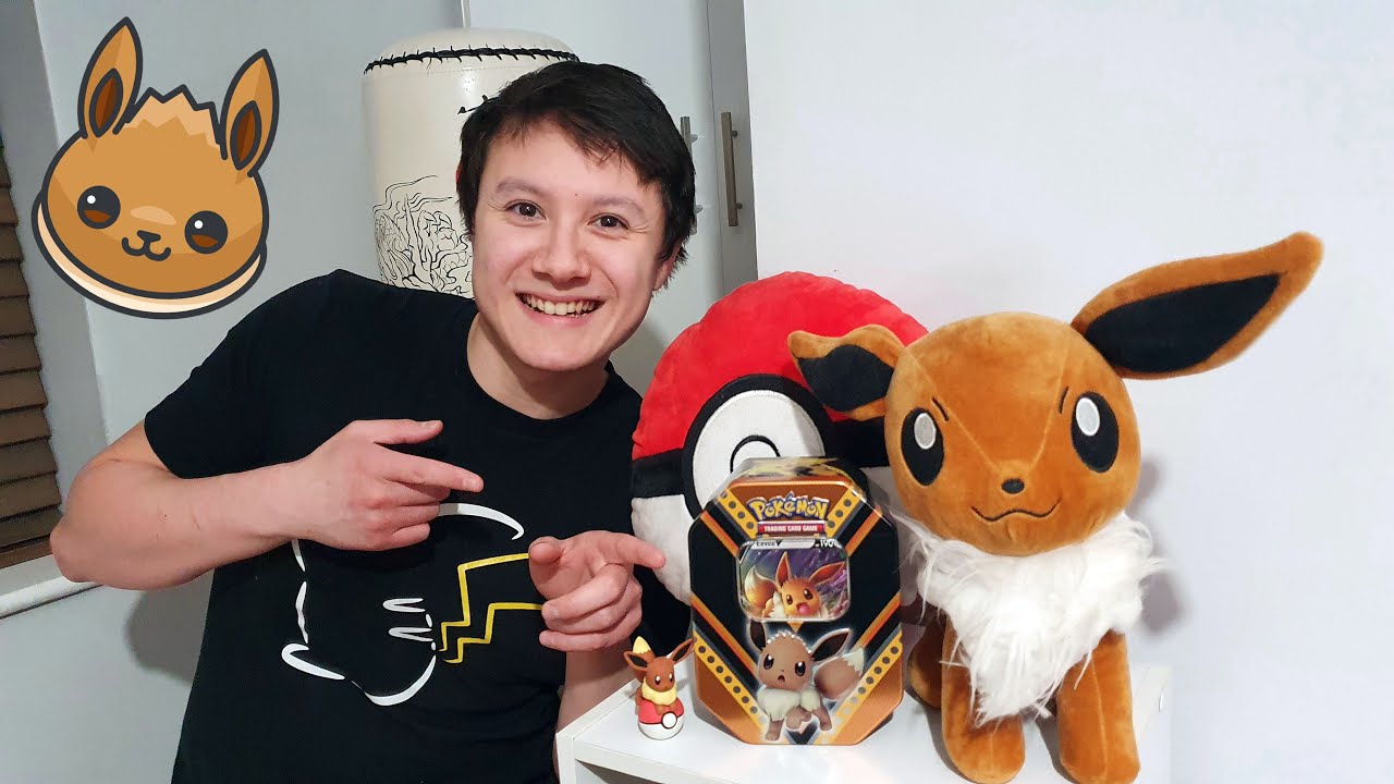 EEVEE V POWERS TIN Pokémon Card Opening ツ
