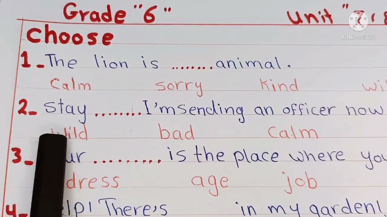 المراجعة النهائية ستة ابتدائى انجليزى تايم فور انجلش