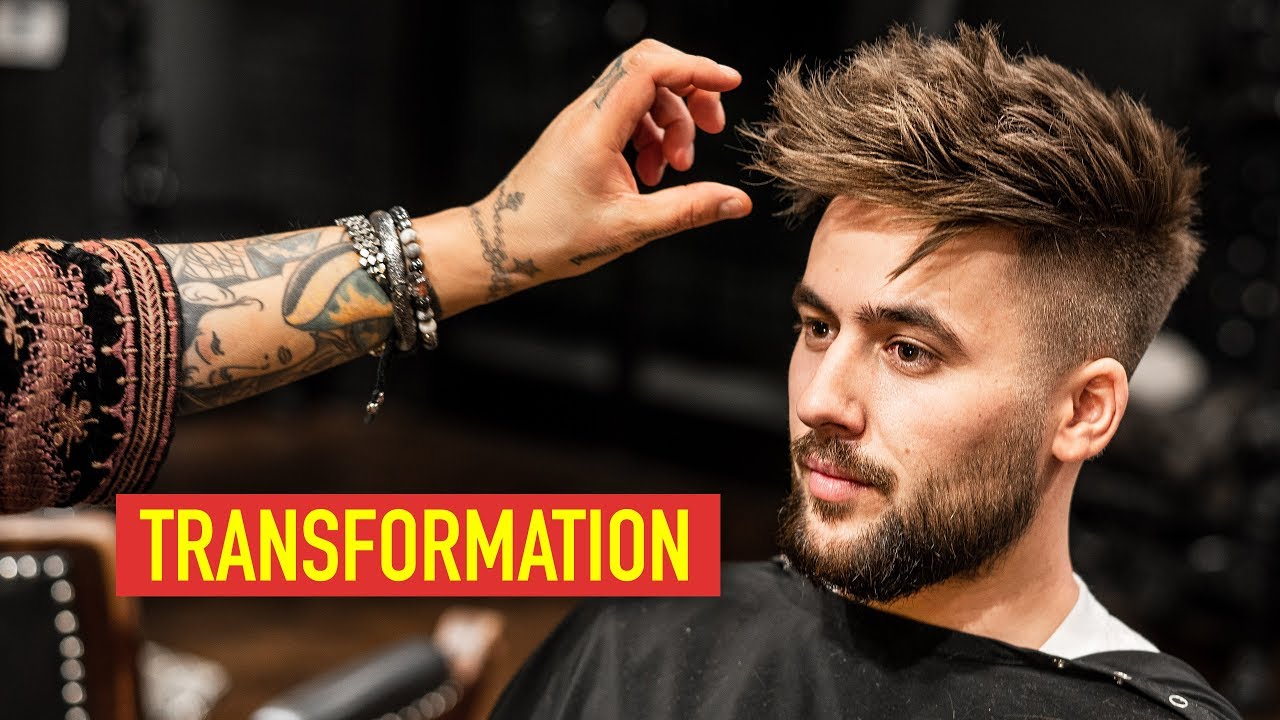 Mens Hair Transformation: From Long to Short | Textured Spiky Quiff ft. Jordan O'Brien