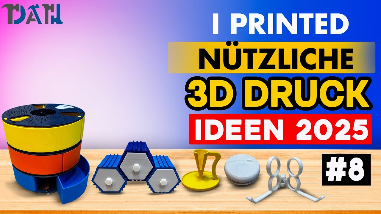 🖨️ i printed #8 – 5 erprobte 3D-Druck-Modelle, die wirklich nützlich sind 🛠️