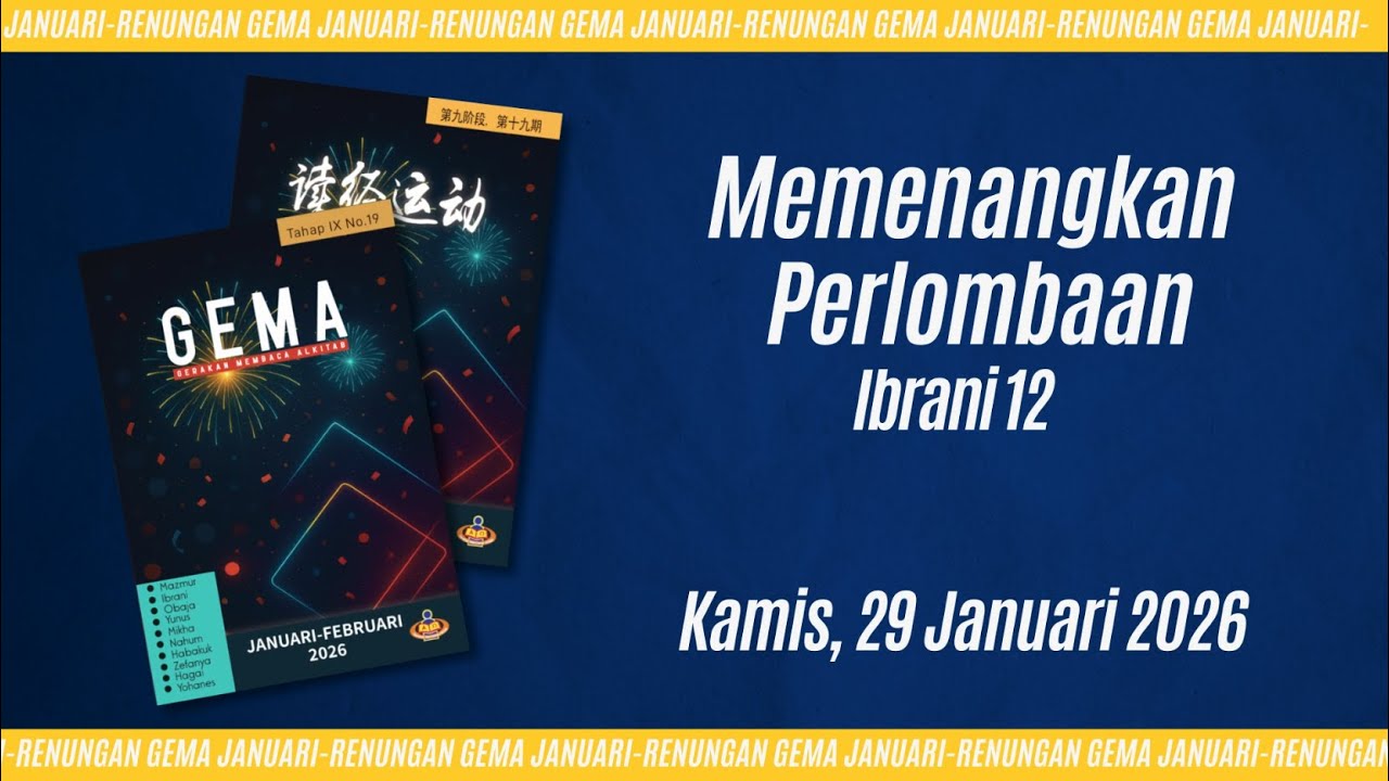 29 Januari 2026 - Memenangkan Perlombaan