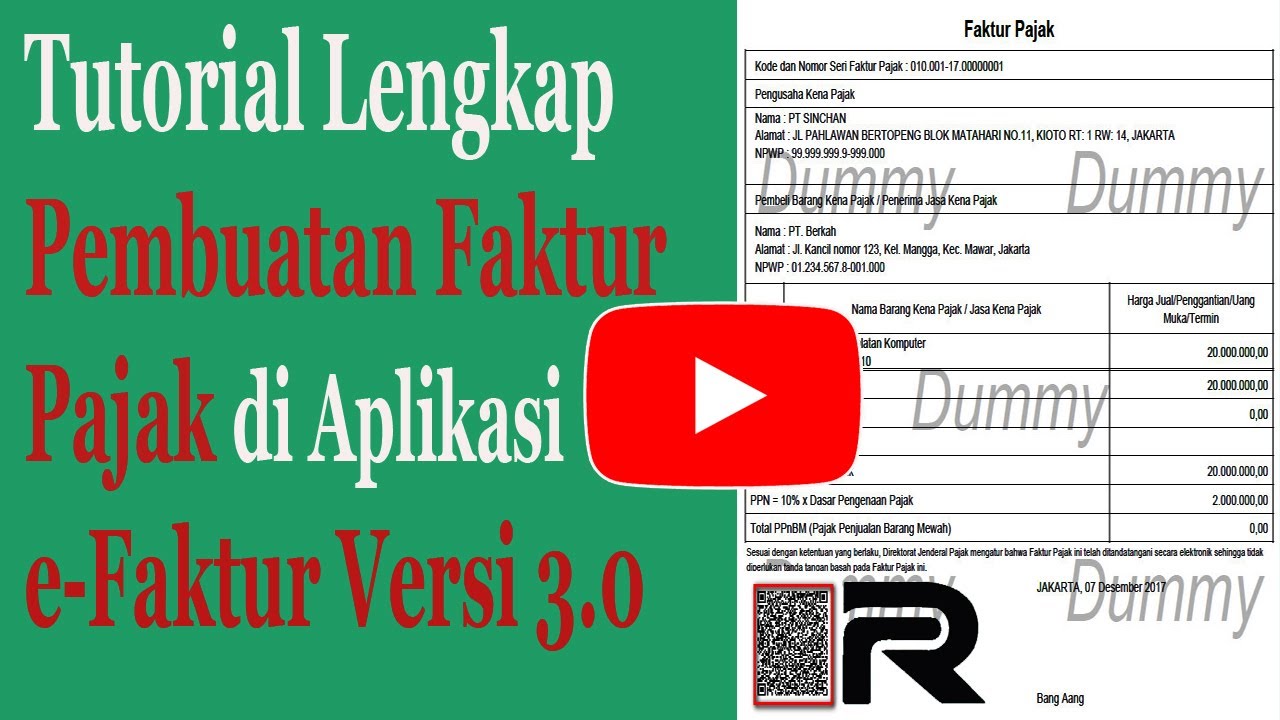 Tutorial Pembuatan Faktur Pajak dengan efaktur 3.0 #fakturpajak #efaktur3.0 #pembuatanFakturpajak