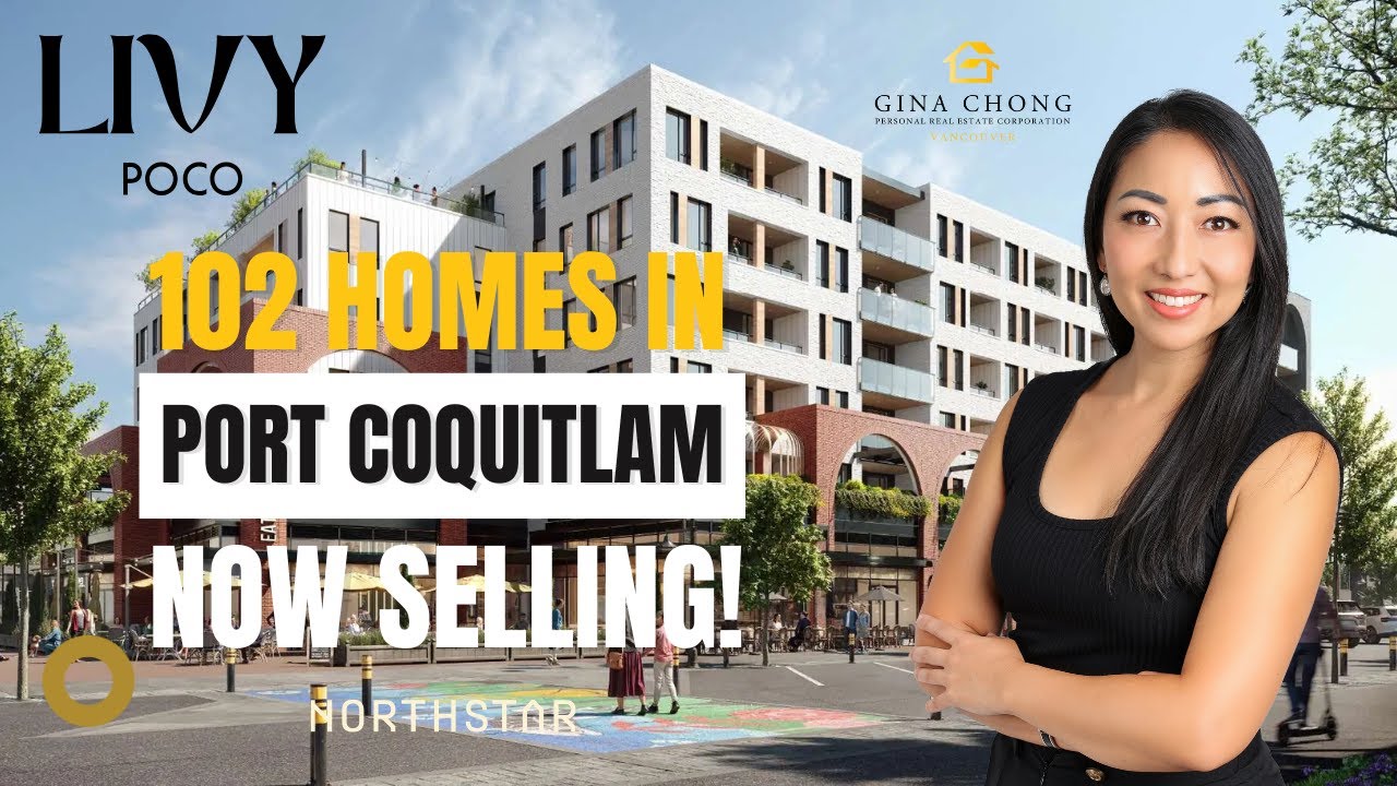 LIVY in Port Coquitlam by Northstar - 102 Studio to 2 bed and den homes starting in the low $300,000