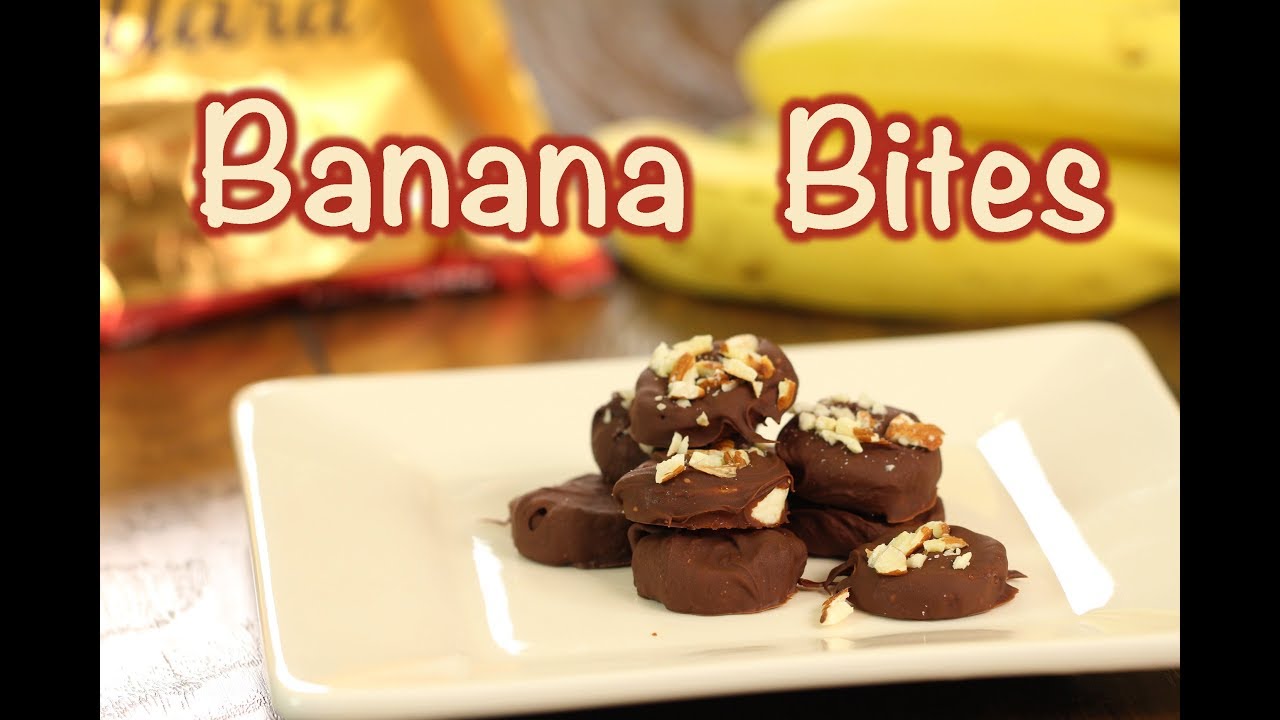 Chocolate Covered Banana Bites | Rockin Robin Cooks