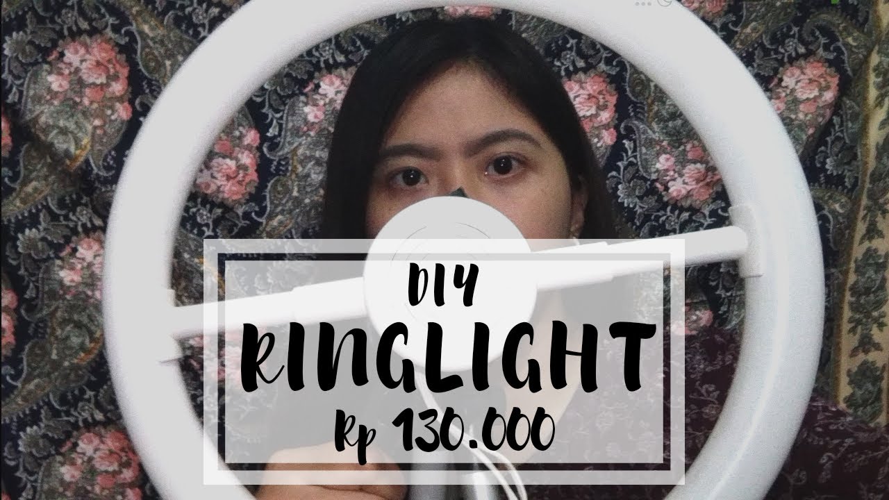 Bikin Ring Light Gampang Banget 5 Menit Jadi | #GABER