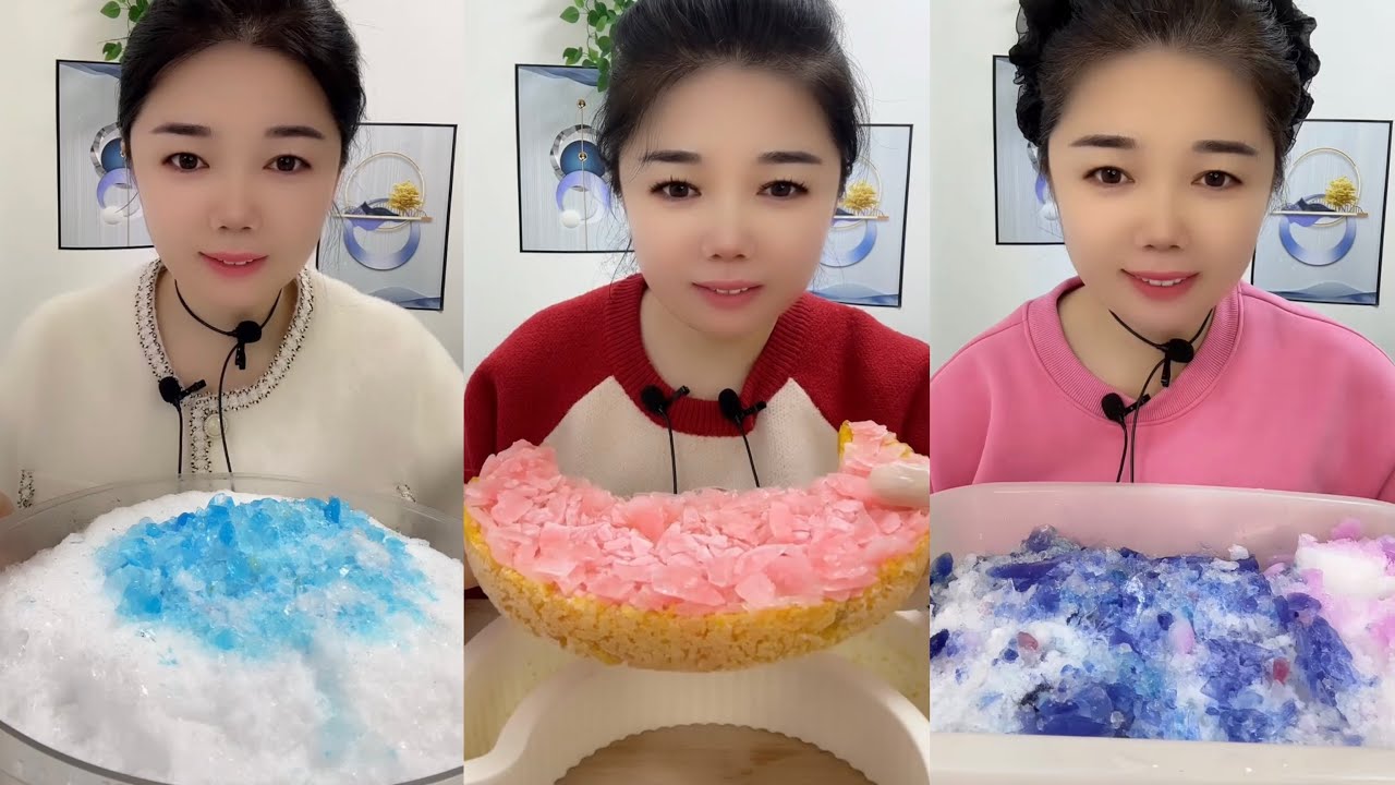 Crushed Ice Eating ASMR | Ice Eating 