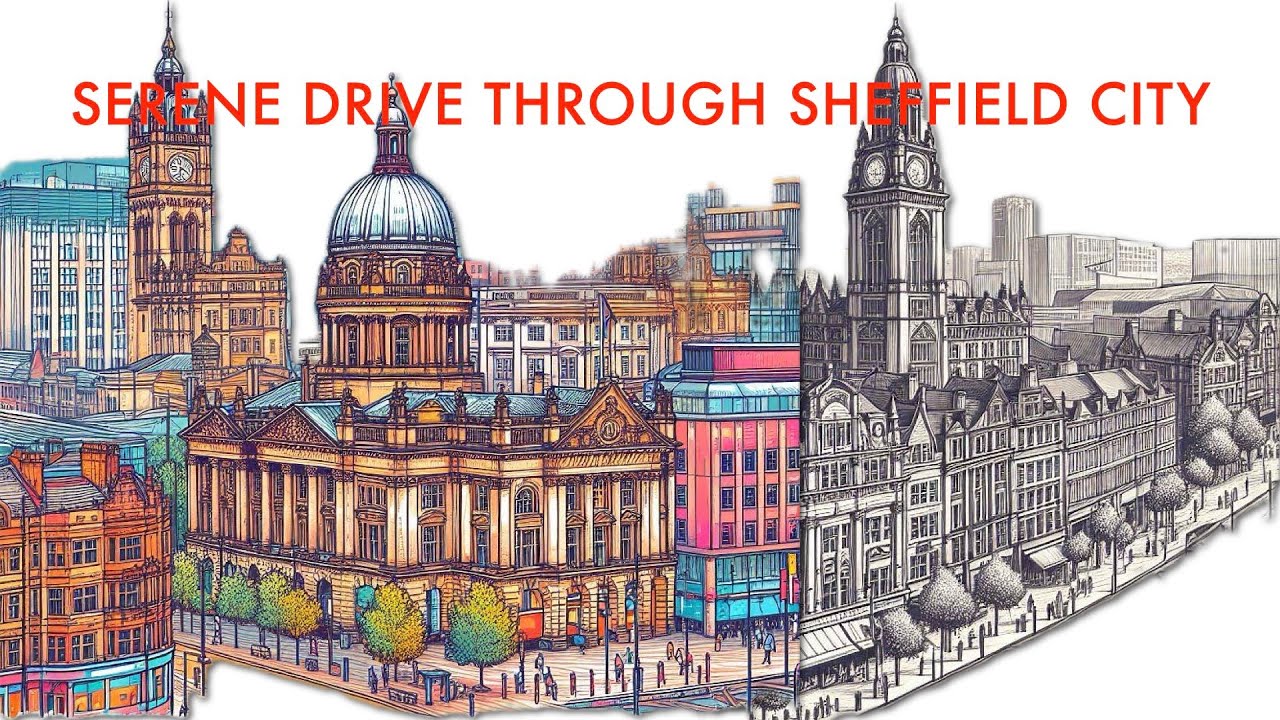 A Serene Drive Through Sheffield City