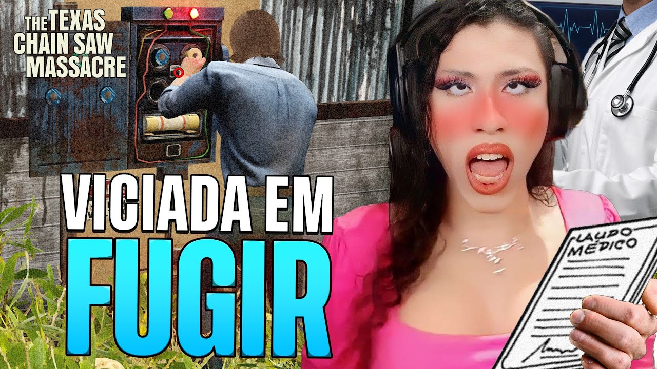 Est&aacute; comprovado sou VICIADA em FUGIR | The Texas Chain Saw Massacre