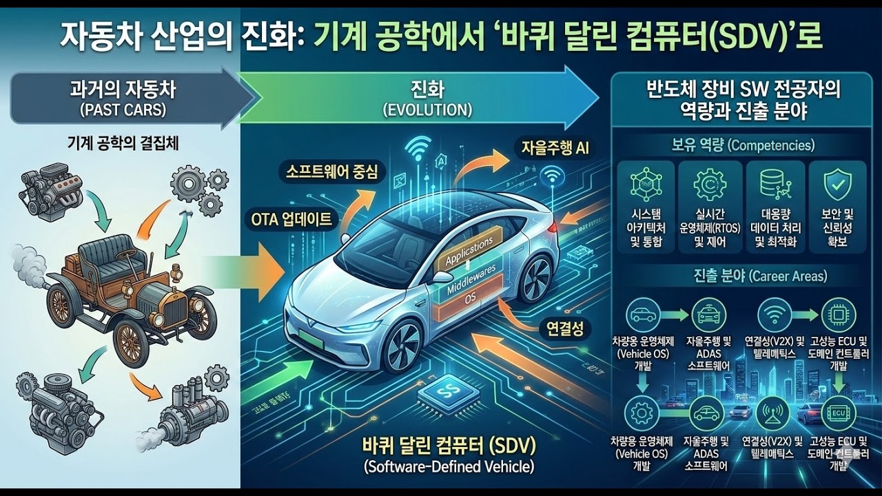 [반도체 동화] 46. 반도체 소프트웨어 역량이 자동차 산업에 필요한 이유