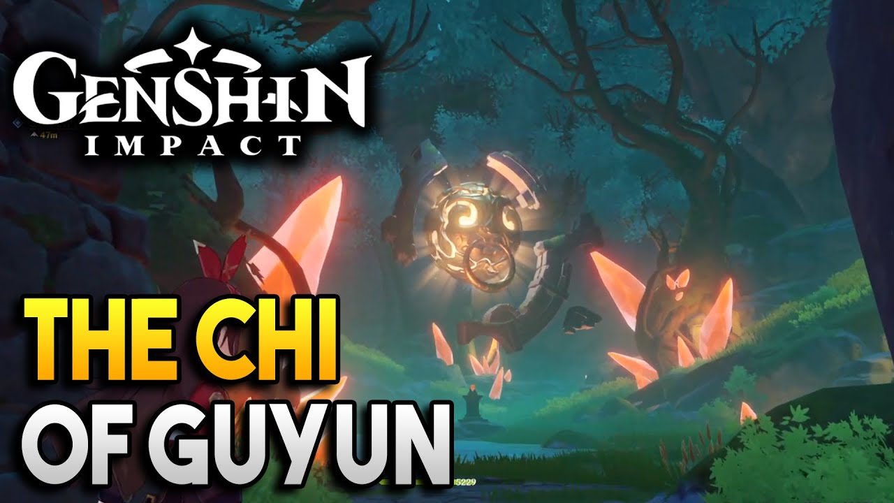 The Chi Of Yore - The secret room under the waterfall! - World Quests and Puzzles -【Genshin Impact】