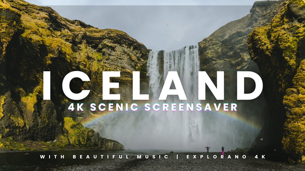 🇮🇸 Iceland 4K – Breathtaking Landscape screensaver with Relaxing Music