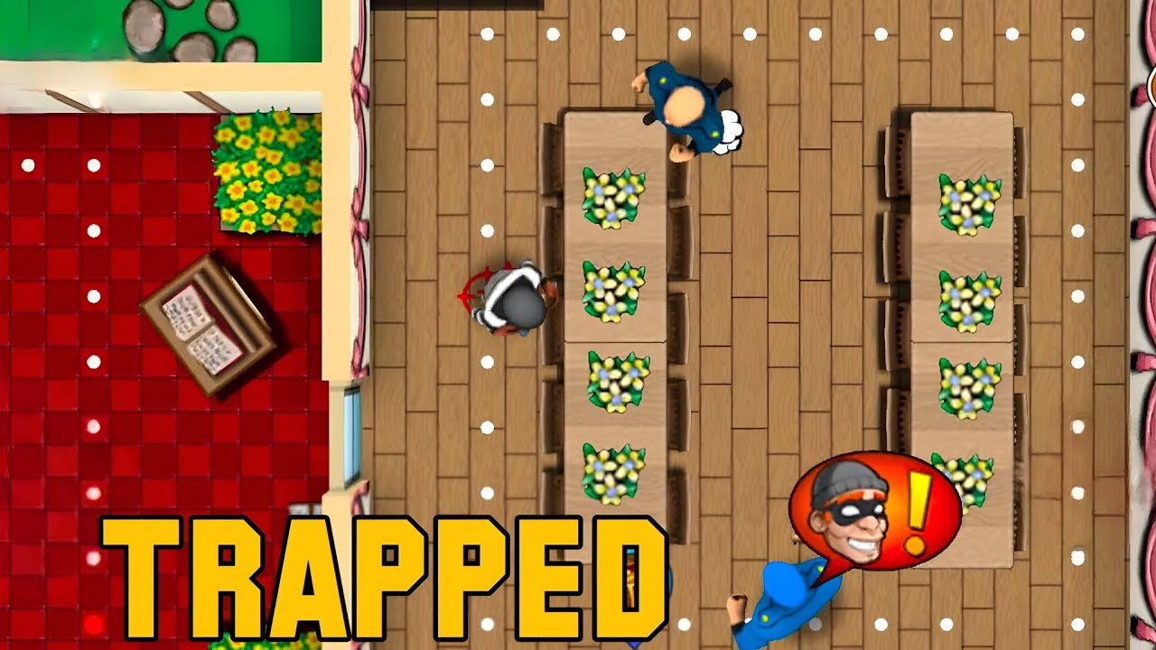 I AM TRAPPED FROM BOTH THE SIDE HOW IS POSSIBLE TO ESCAPE FROM HERE 