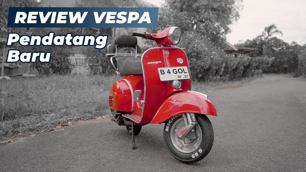 Mari Kita Review PENDATANG BARU dirumah!!! Vespa Sprint Bagol Merah Tahun 1974