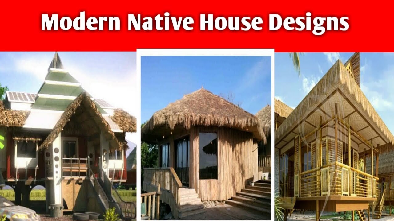 Modern Native House Designs | Combination in Styles| Roselle Malaya