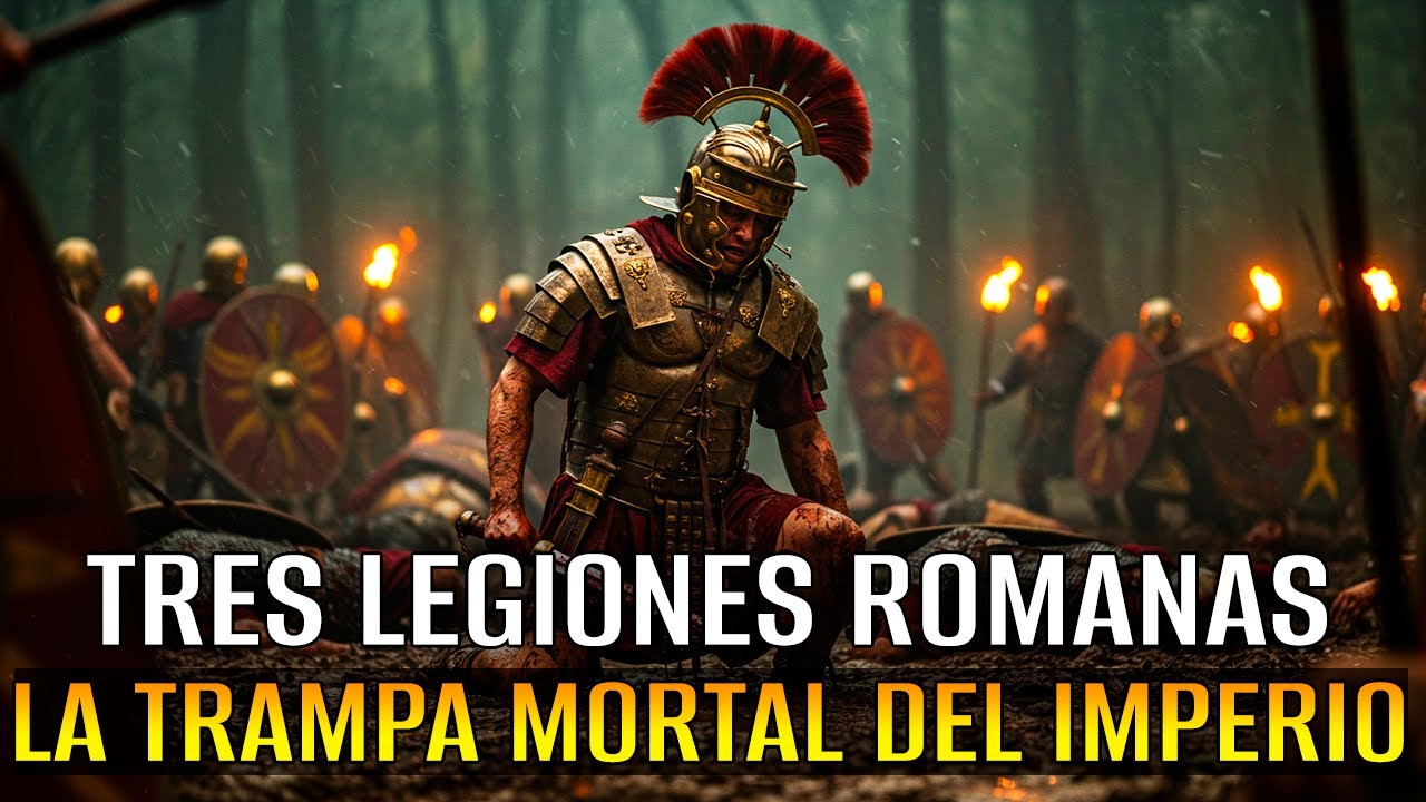 ¡GERMANOS Aniquilaron la ÉLITE de Roma! Emboscada de Teutoburgo - 3 Legiones Perdidas