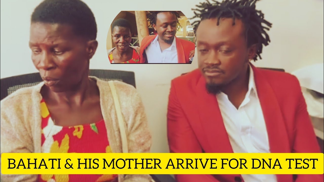 Finally Bahati & His Mother Arrive For DNA Test