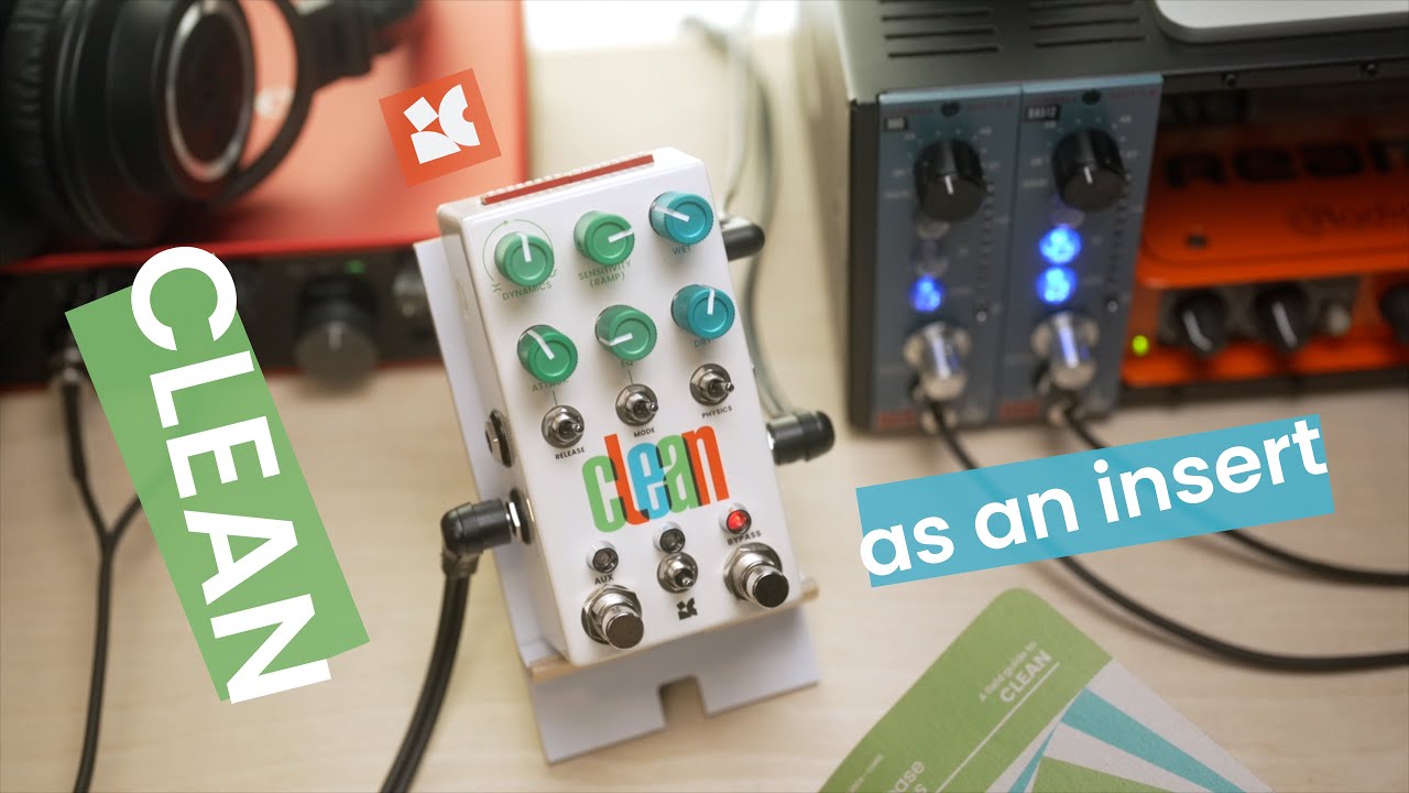 How to use Clean within a DAW