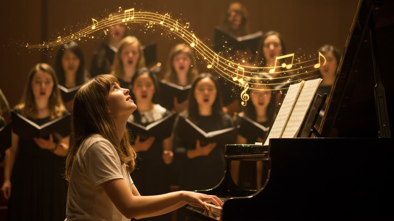 Piano Student Plays a Basic Piece — Until Her Secret Talent Explodes Into a Masterpiece...