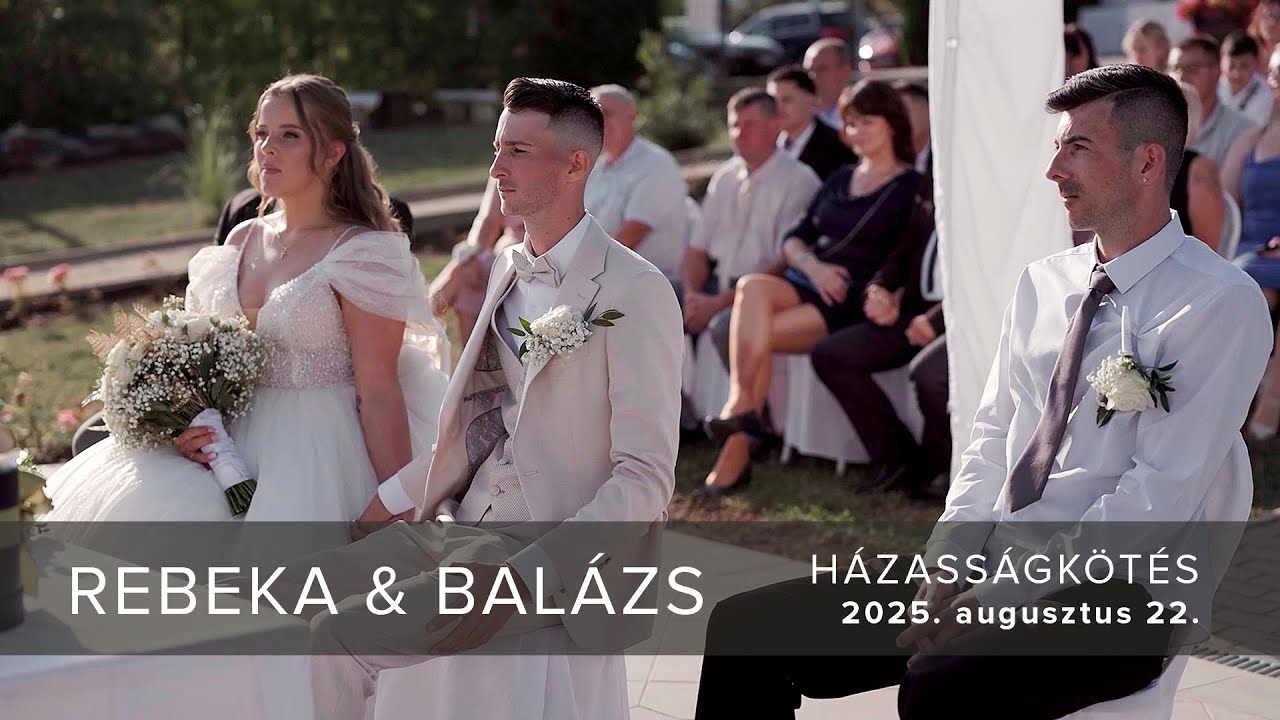 Rebeka & Balázs - Házasságkötés
