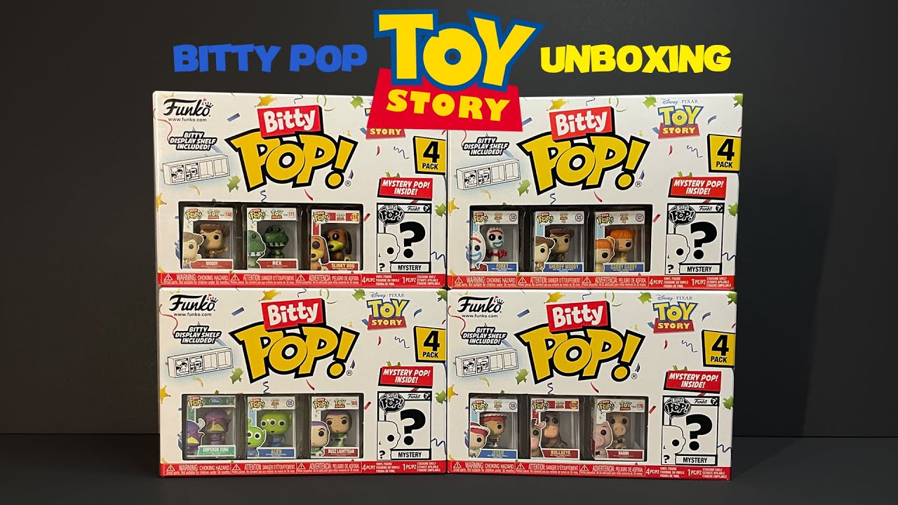 Toy Story Bitty Pop [Unboxing / ASMR]