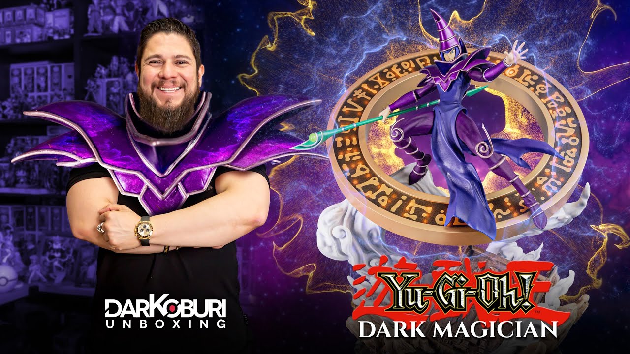 Yu Gi Oh; Mago Oscuro x First 4 Figure -  Darkoburi Unboxing