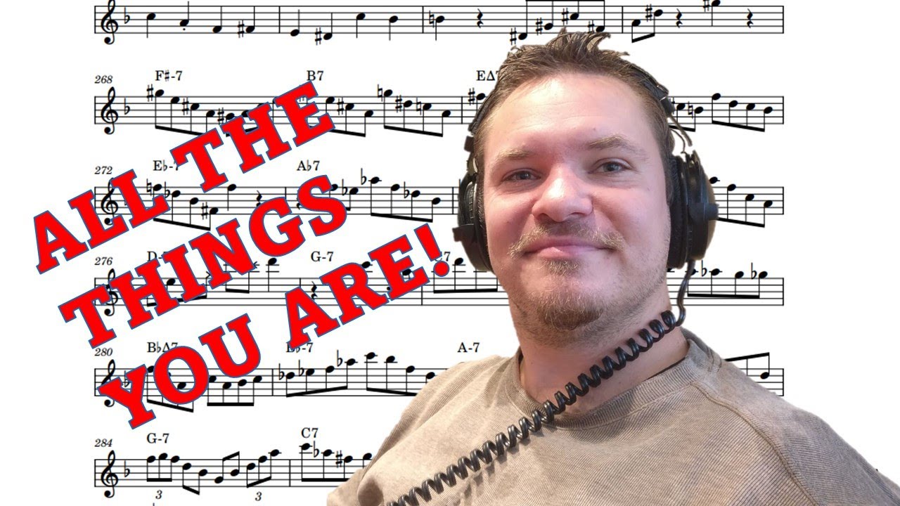 Baptiste Herbin on All The Things You Are - Eb Transcription