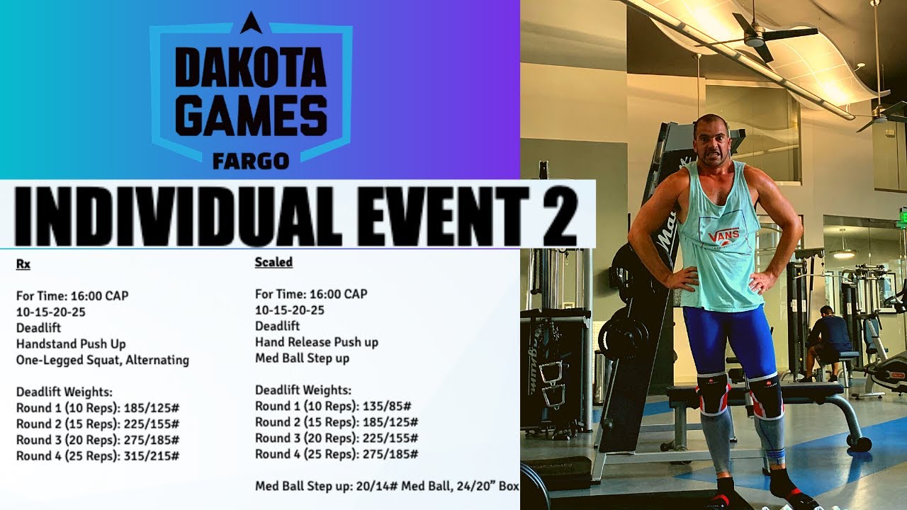 Dakota Games 2020 Online Competition | Workout 2 | WEAKNESSES