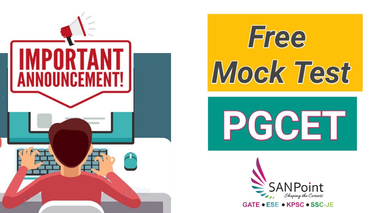 (PGCET) MOCK TESTS : FREE. | Civil Engg | PWD | WRD | KPSC exams | SANPoint