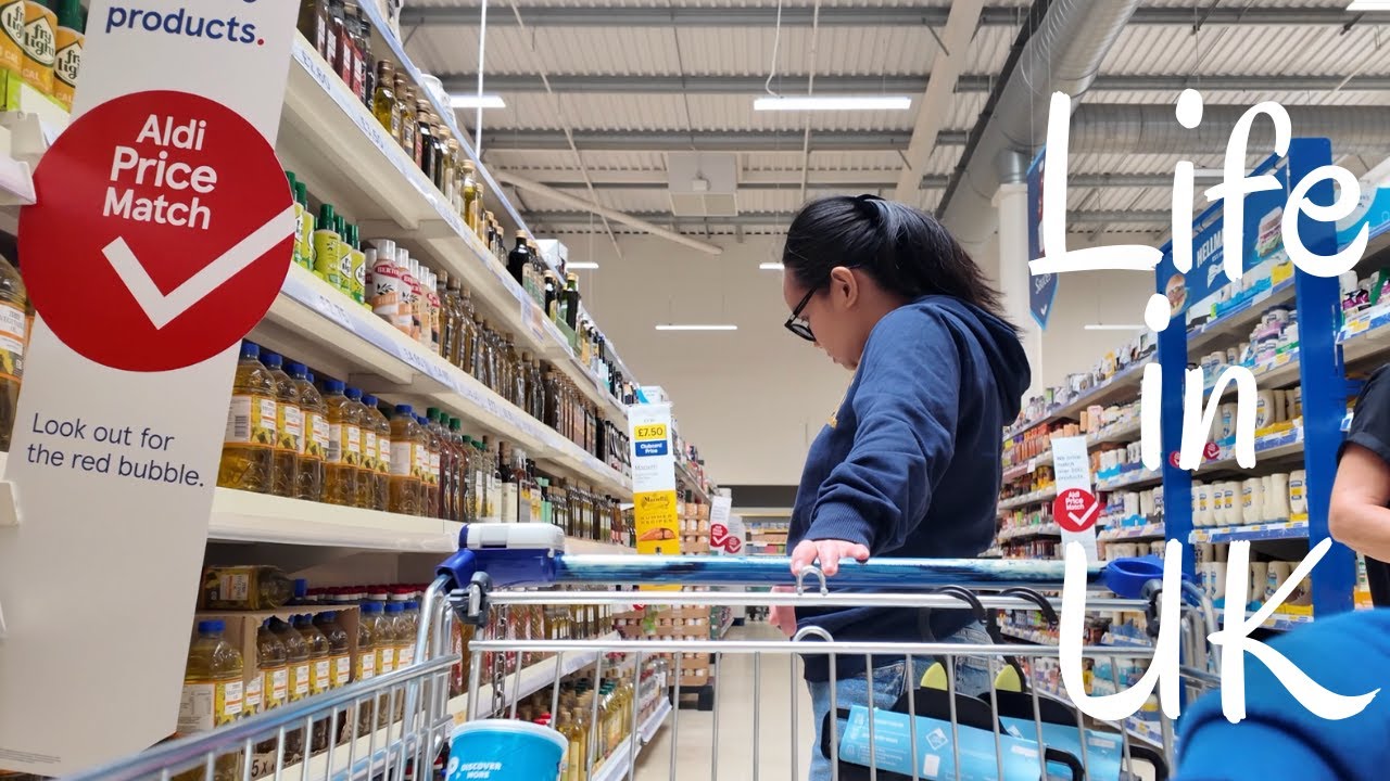 Daily life in UK | daily routine, grocery shopping, day in my life, cooking | life of an introvert