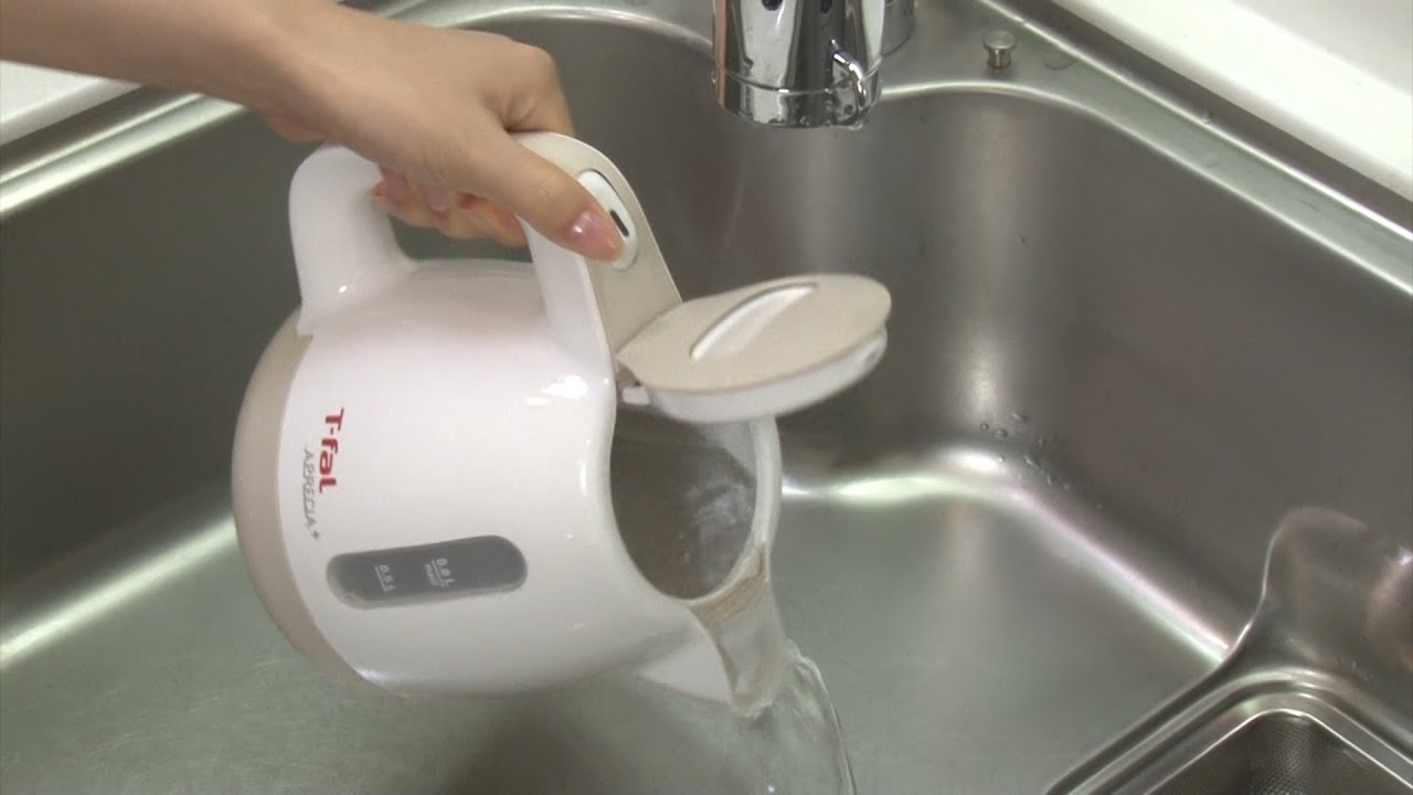 電気ケトル＜アプレシア プラス＞ 本体内部の汚れが落ちにくい場合/T-fal