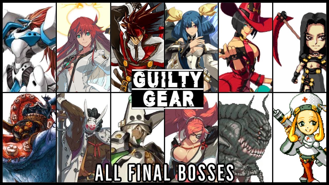 GUILTY GEAR ALL FINAL BOSSES