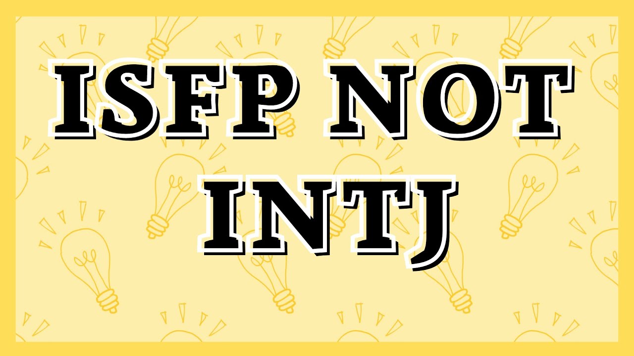 Почему ISFP ошибочно принимают за INTJ