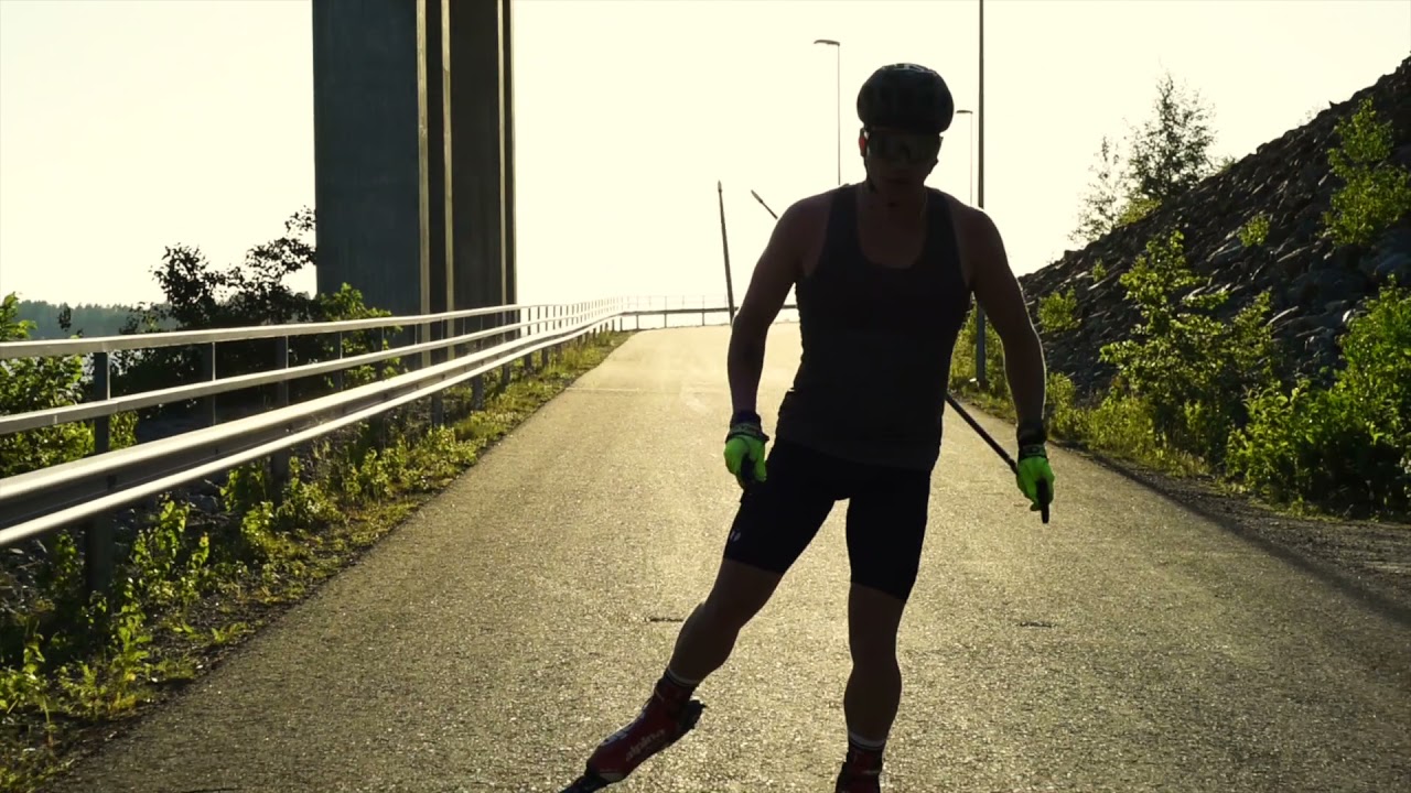 4kaad roller ski training in Finland