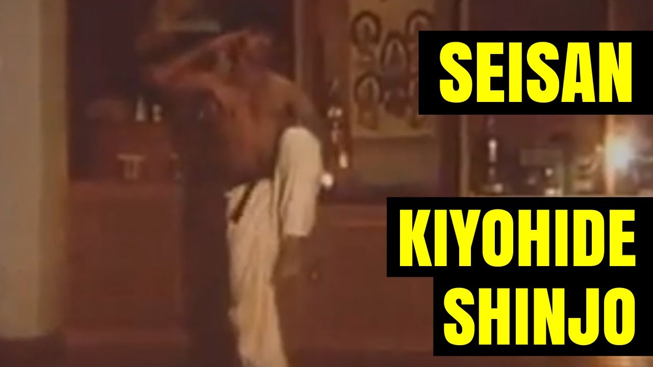 Uechi Ryu Seisan - Kiyohide Shinjo  (1970's)