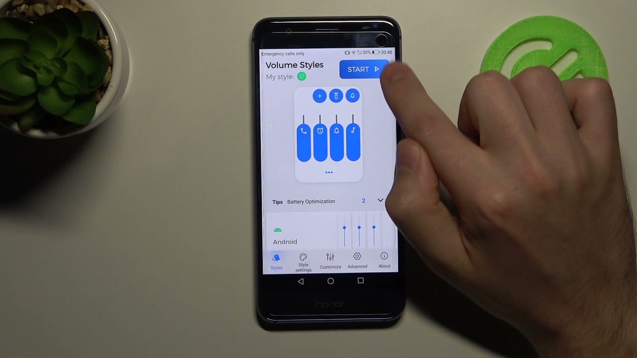 How to Customize Volume Panels on Honor 8 &ndash; Volume Styles App