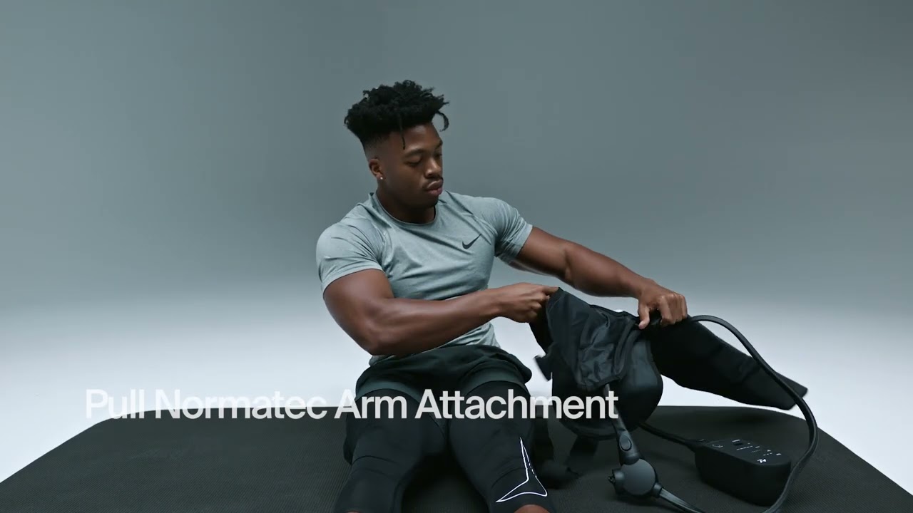 How to operate Normatec Arm Attachment