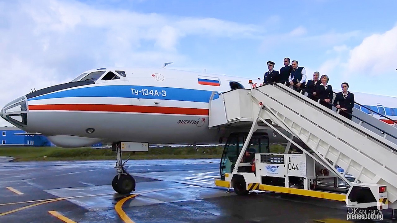 Полёт мечты на Ту-134 - такое не повторяется