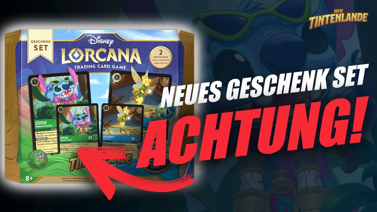 ACHTUNG! Ich öffne das NEUE GESCHENK SET - Disney Lorcana Unboxing