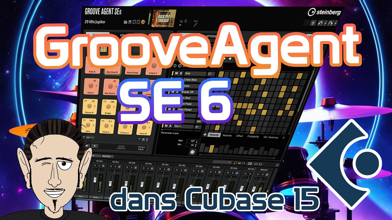 GrooveAgent SE 6 repensé et amélioré : ce qu'il faut savoir #cubase15 #grooveagent  #pattern