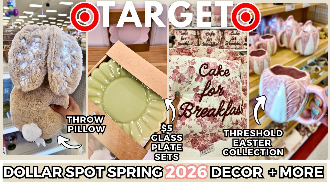 Target Spring 2026 Shop With Me 🌸 New Dollar Spot, Easter & Home Decor Finds