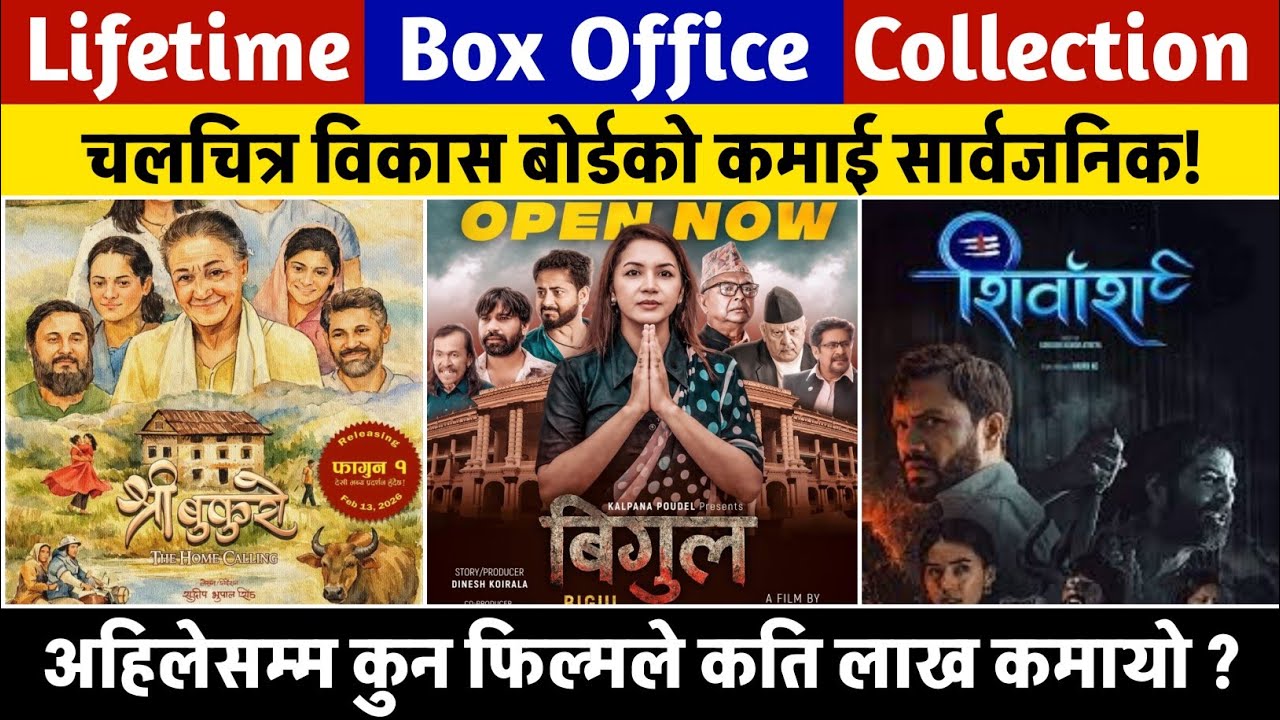 SHIVANSHA CHAPTER 1, SHREE BUKURO & BIGUL LIFETIME BOX OFFICE COLLECTION,