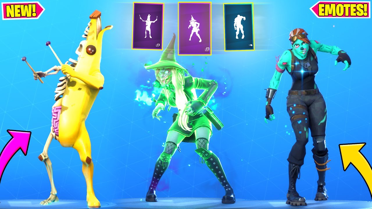Fortnite Dances Looks Better With These Skins! [Peely Bone + Xylo-Bone, Hemlock + Witchcraft]