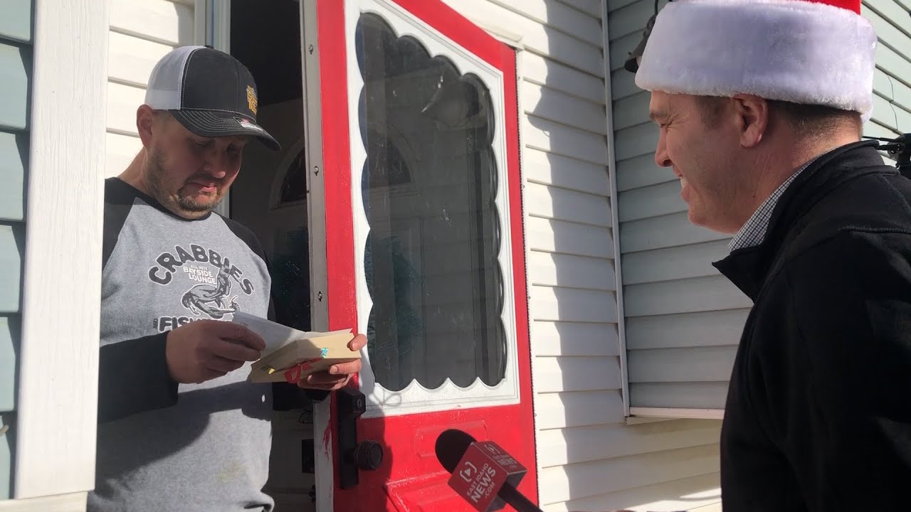 Father of children with special needs is stunned with gift from Secret Santa