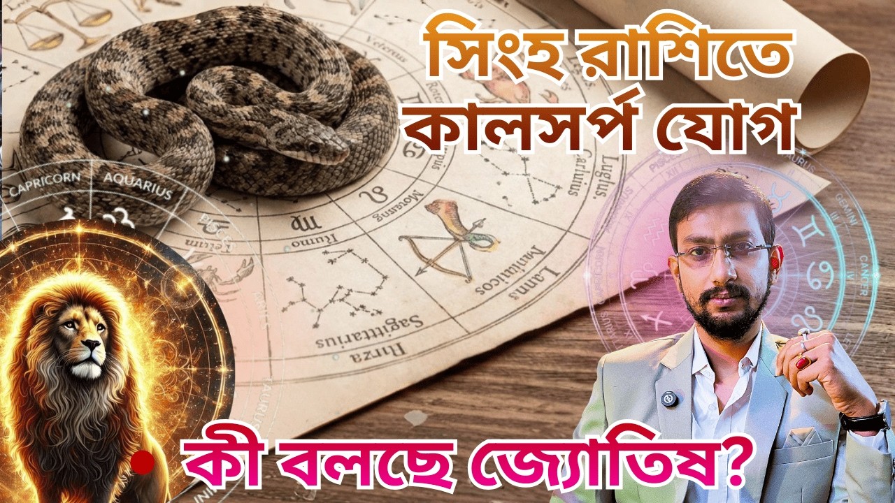 ⚠️ সিংহ রাশিতে কালসর্প যোগ! জীবনে হঠাৎ বড় পরিবর্তন? | Singho Rashi Kaal Sarp Yog 2026 Leo 