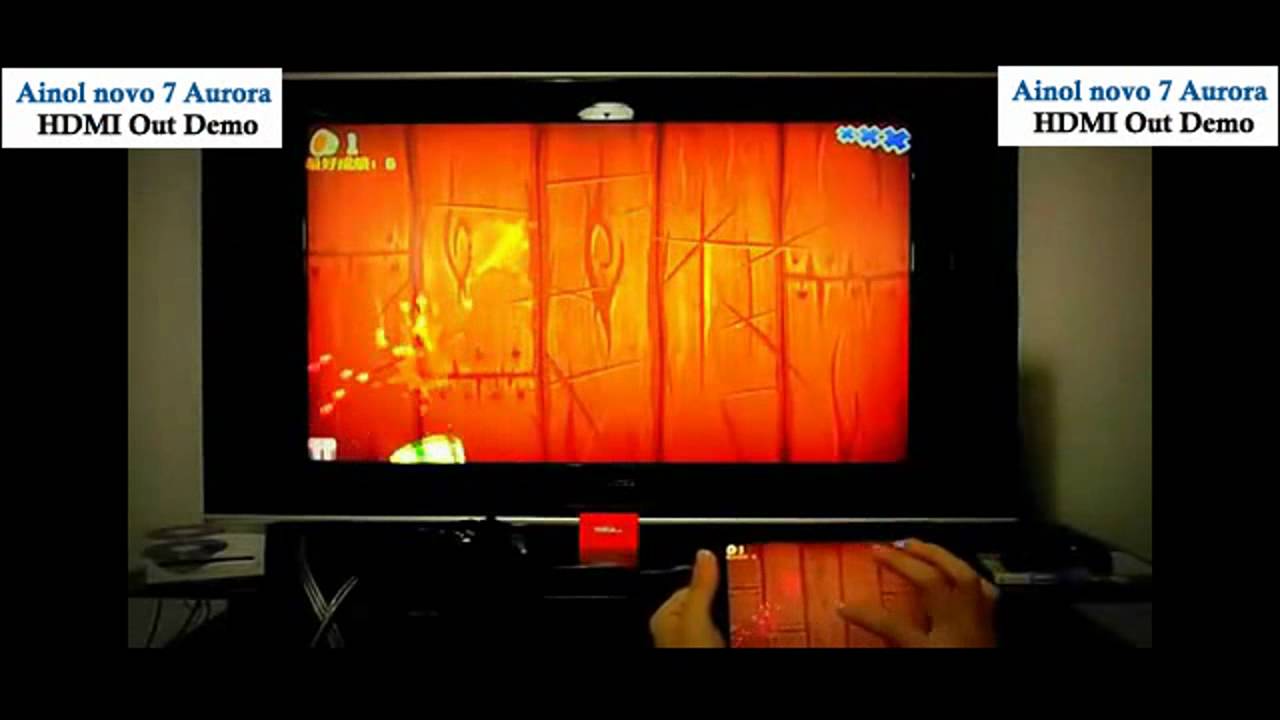 Ainol novo 7 Aurora 1080P HDMI Out Demo by cartgoo.com