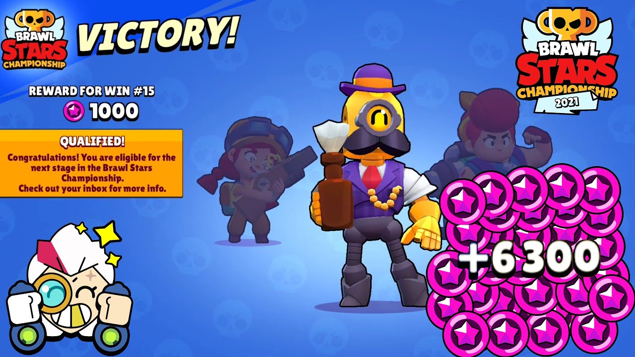 15 Wins in Championship Challenge 2021!!🏅🎮 - Brawl Stars