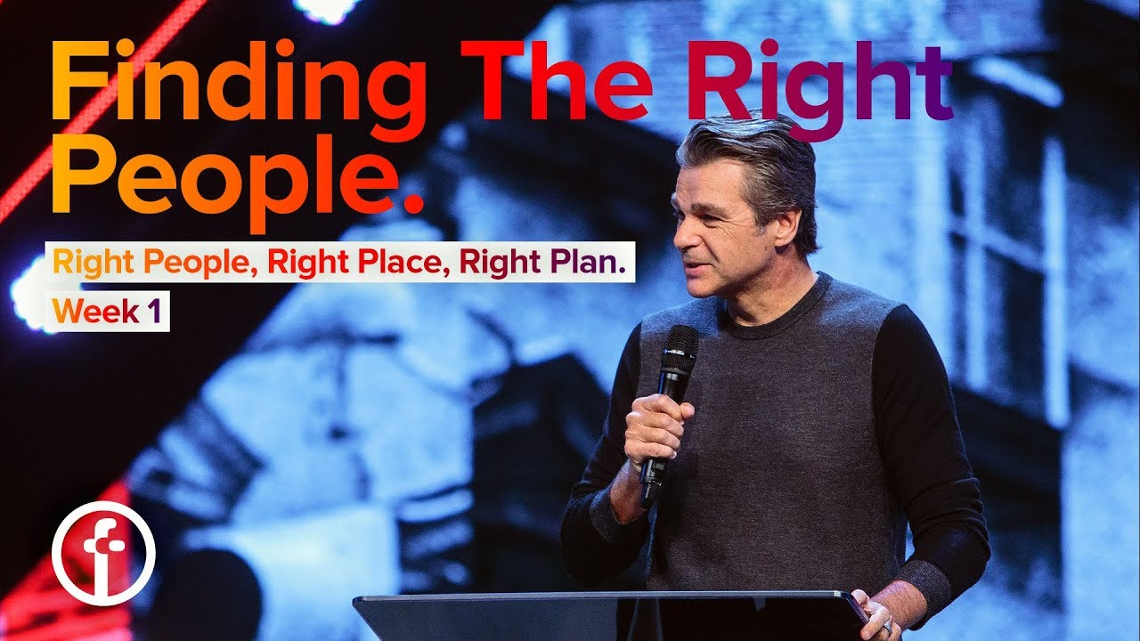 Right People, Right Place, Right Plan - Week 1 | Jentezen Franklin